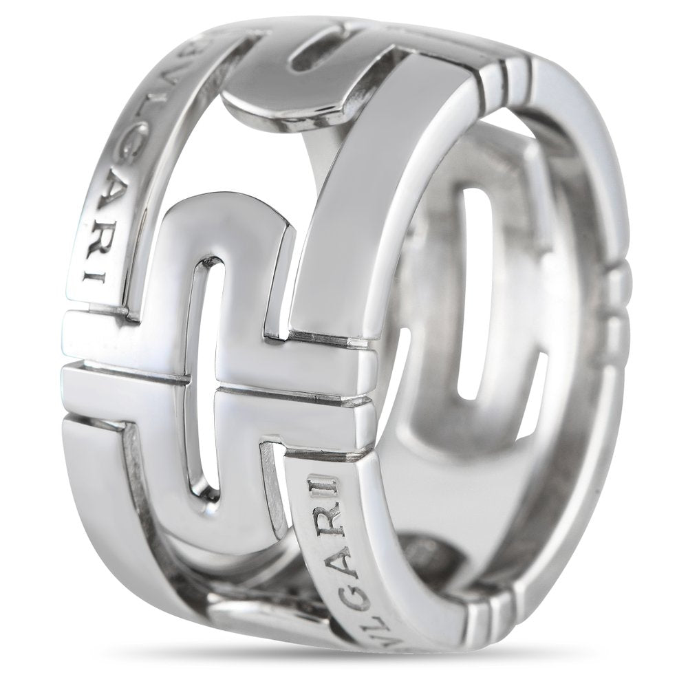 Bvlgari - Ring - 18 kt. White gold, Parentesi 18K White Gold Ring