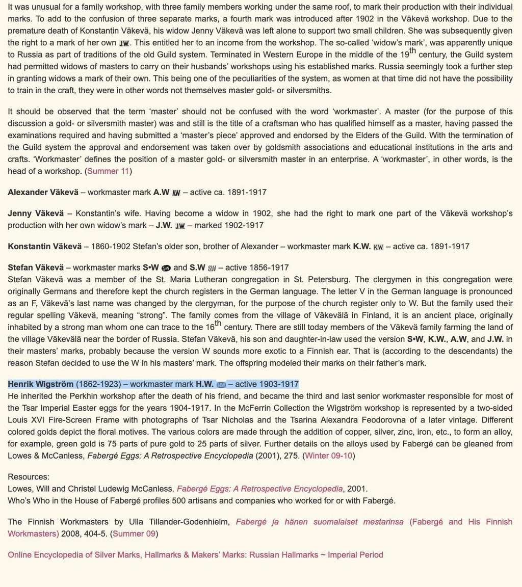 Dense article text page describing workshop history and dates in paragraph form