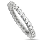 Exclusive 14K White Gold 0.80ct Diamond Eternity Band Ring – Sparkling diamonds with a total weight of 0