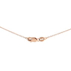 Exclusive 18K Rose Gold 1.00 ct Diamond Bar Necklace