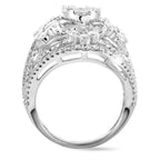 Exclusive 18K White Gold 3.85 ct Diamond Ring