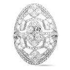 Exclusive 18K White Gold 3.85 ct Diamond Ring
