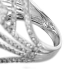 Exclusive 18K White Gold 3.85 ct Diamond Ring