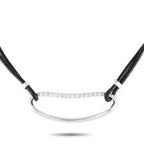 Piero Milano18K White Gold 0.38ct Diamond Cord Necklace – A must-have for an edgy wardrobe