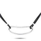PIERO MILANO 18K White Gold 0.38ct Diamond Cord Necklace