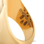 Roberto Coin 18K Rose Gold Diamond and Onyx Ring