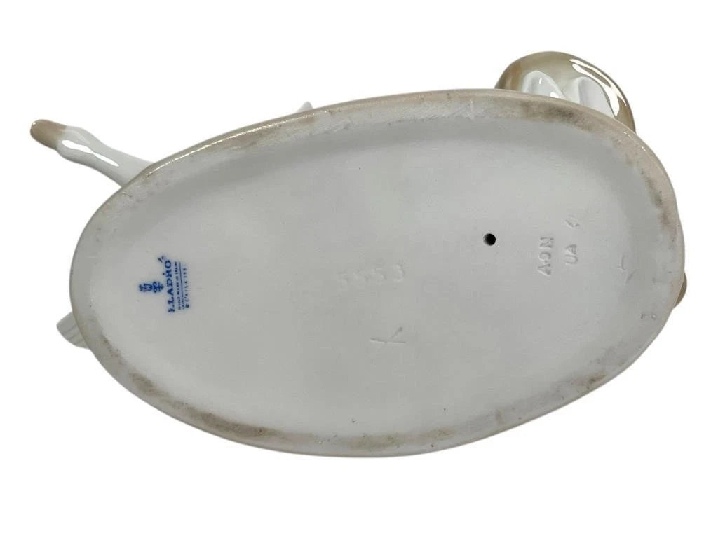 Lladro Vintage Limited Edition Wild Goose Chase Porcelain Figurine