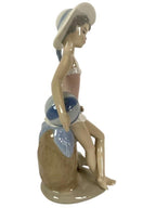 LLADRO SUMMER 1984-99 PORCELAIN FIGURINE  5219G