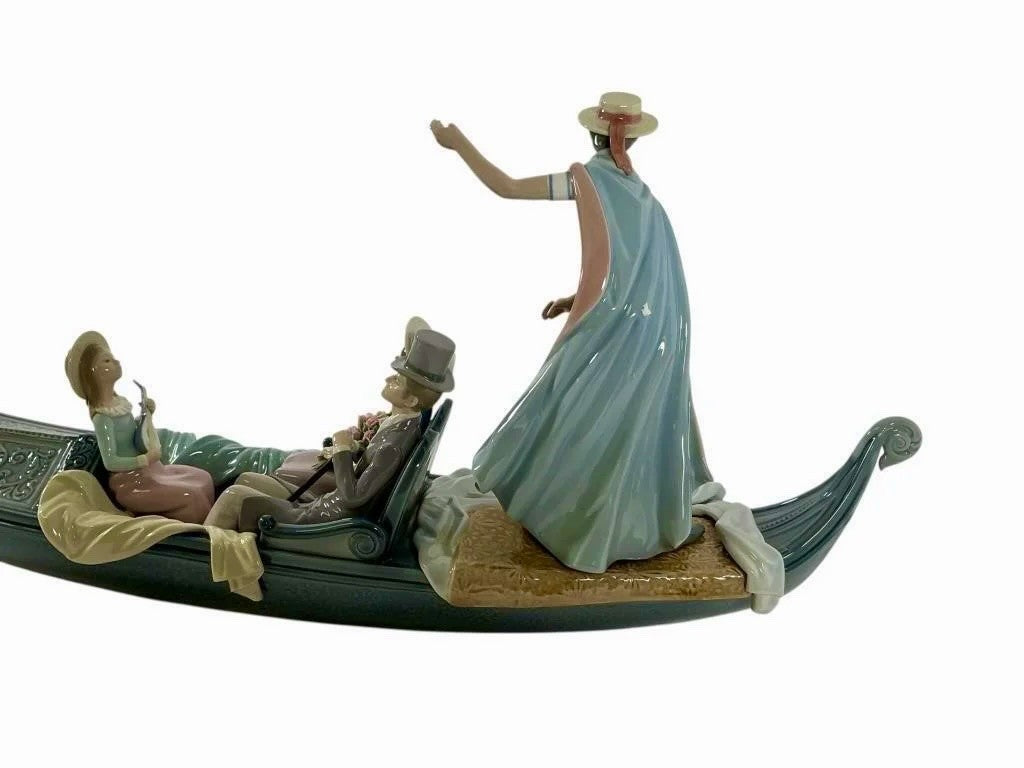 Lladro Limited Edition Porcelain In the Gondola model #1550 Large RARE