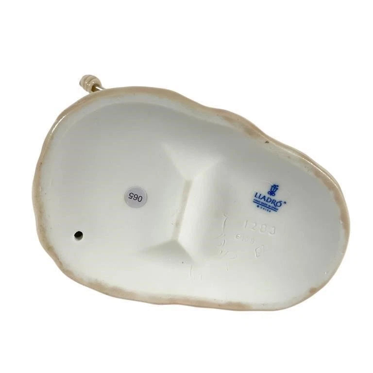 Lladro Limited Edition Porcelain Wheelbarrow with Flowers 1283 Rare