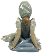 LLADRO MY HUNGRY BROOD 1980-97 PORCELAIN FIGURINE  5074G