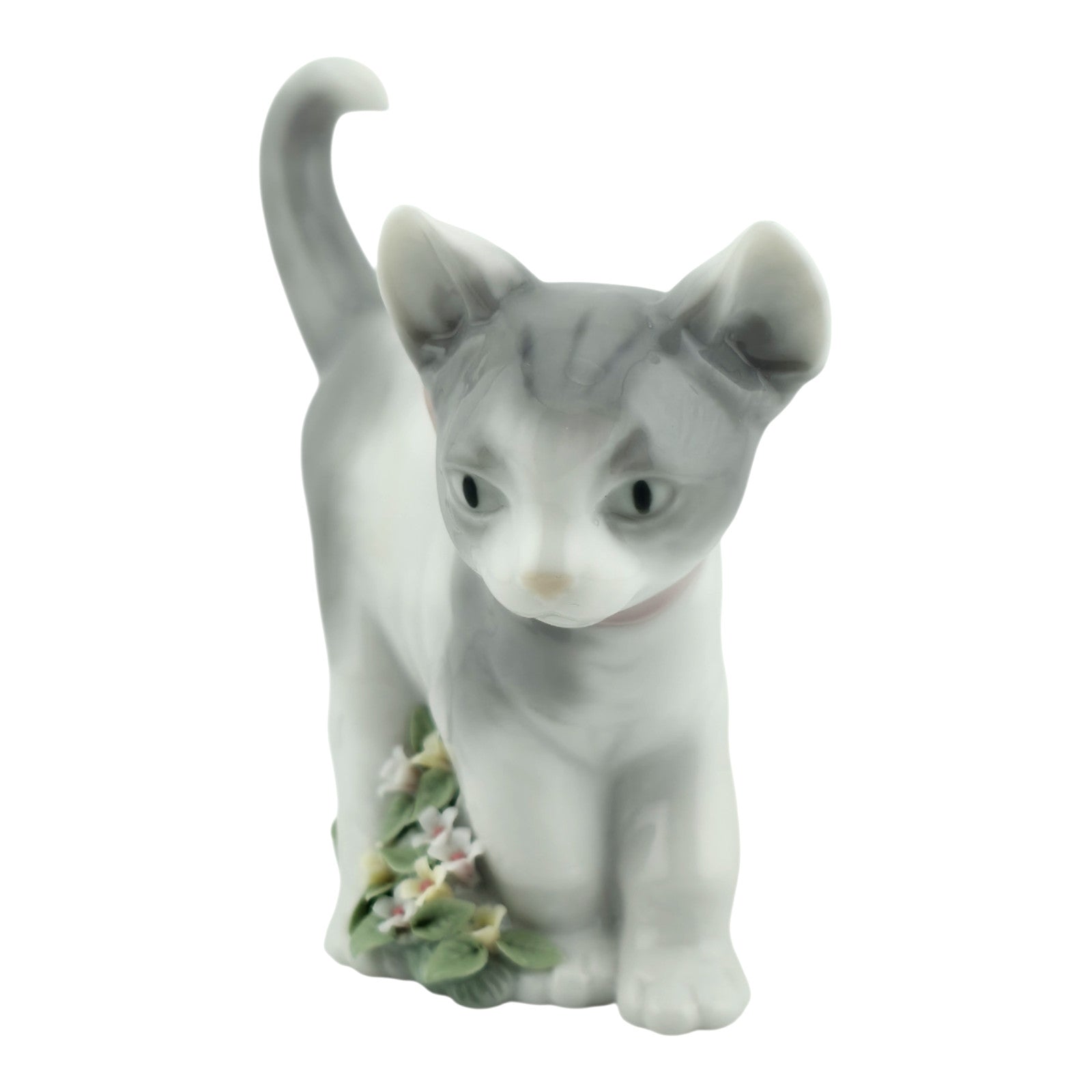 LLADRO #6568 KITTEN PATROL Gatito Revoltoso CAT FIGURINE RETIRED in 2002