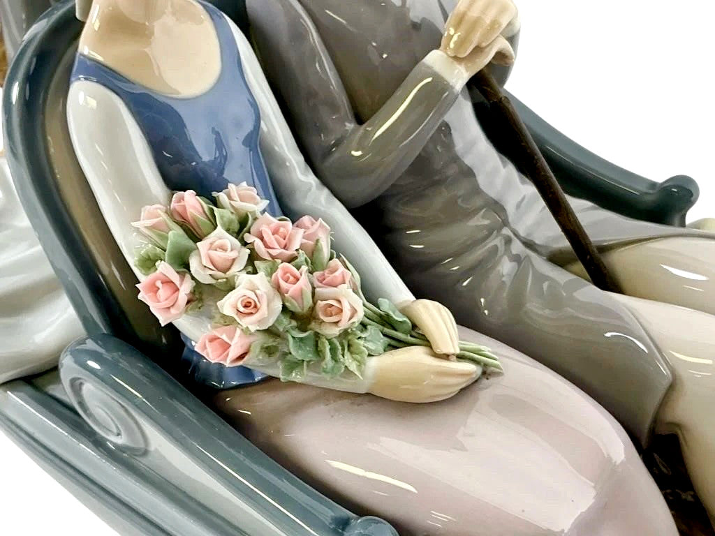 Lladro Limited Edition Porcelain In the Gondola model #1550 Large RARE