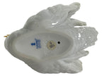 LLADRO WHITE SWAN WITH FLOWERS PORCELAIN FIGURINE  6499.