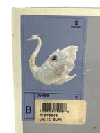 Lladro  Vintage Limited Edition Swan with Flowers 6499
