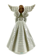 Lladro Porcelain Angelic Cymbalist  5876. Porcelain Figurine