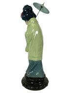 Lladro  Vintage Limited Edition Japanese Geisha Girl with Umbrella 4988