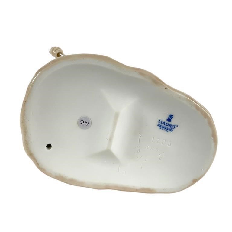 Lladro Limited Edition Porcelain Wheelbarrow with Flowers 1283 Rare