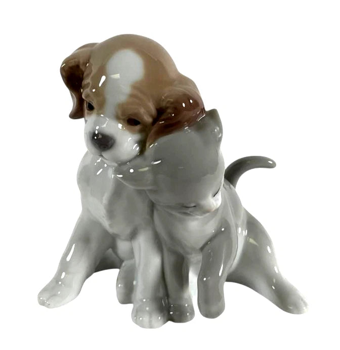 Lladro Limited Edition Porcelain Against All Odds 8301 – Porcelain figurine by Lladro titled 'Against All Odds,' model number