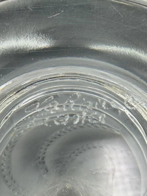 Rene Lalique (1860–1945)   Ermenonville  vase Creation 1927