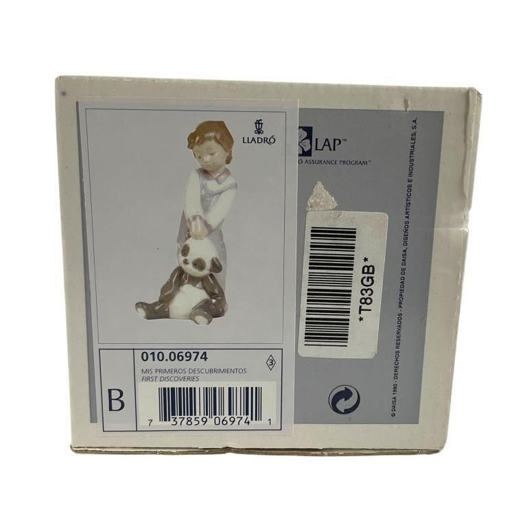 Lladro Porcelain First Discoveries 6974