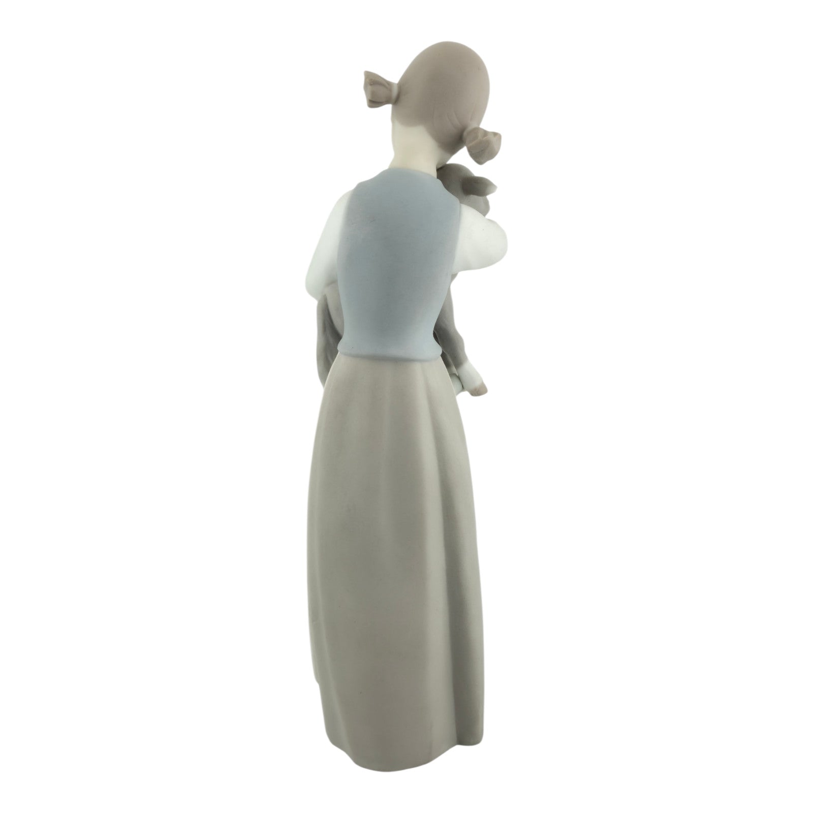 LLADRO Retired Girl With Lamb  Children with Animals
