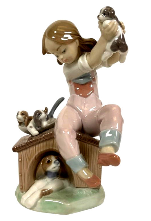 LLADRO PICK OF THE LITTER 1993 EVENT PORCELAIN FIGURINE  7621G