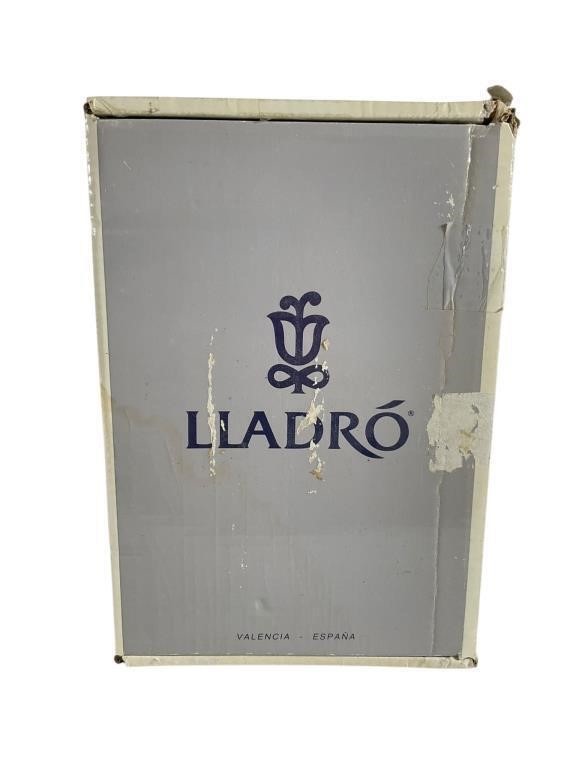 Lladro Limited Edition Porcelain Wheelbarrow with Flowers 1283 Rare