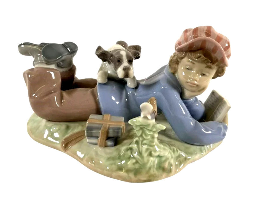 Lladro Limited Edition Porcelain Study Buddies 5451
