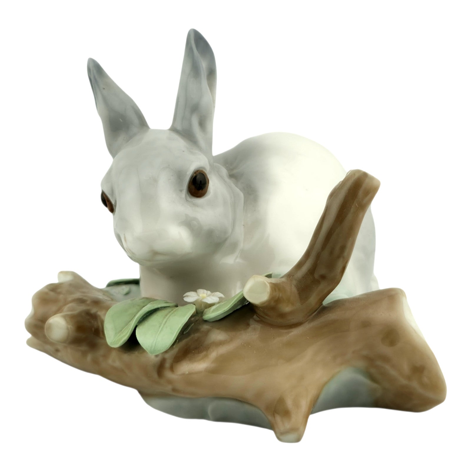 Rabbit Eating Grey Animals Domestic by LLADRO Retired  1998
