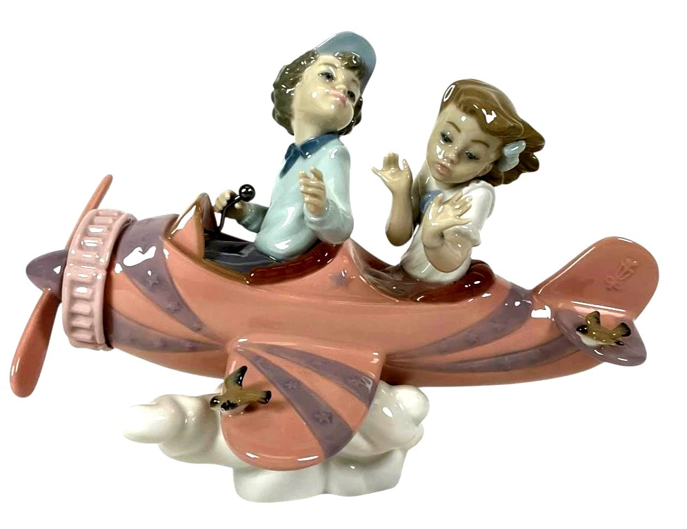 Lladro  Vintage Limited Edition Dont Look Down #5998 – Lladro porcelain figurine titled 'Don't Look Down,' #5998