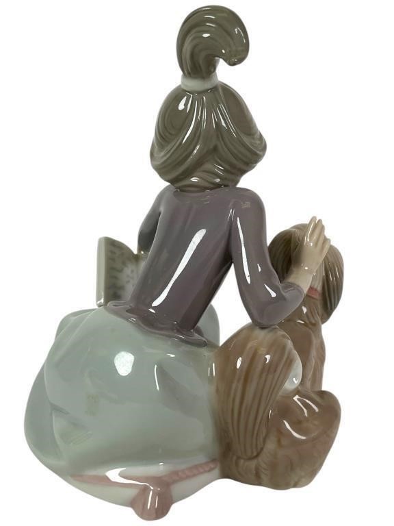 LLADRO A LESSON SHARED 1988-97 PORCELAIN FIGURINE  5475G
