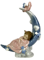 Lladro  Vintage Limited Edition Heavens Lullaby 6583 – Lladro porcelain figurine titled 'Heaven's Lullaby,' model number 6583