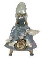 LLADRO MY HUNGRY BROOD 1980-97 PORCELAIN FIGURINE  5074G