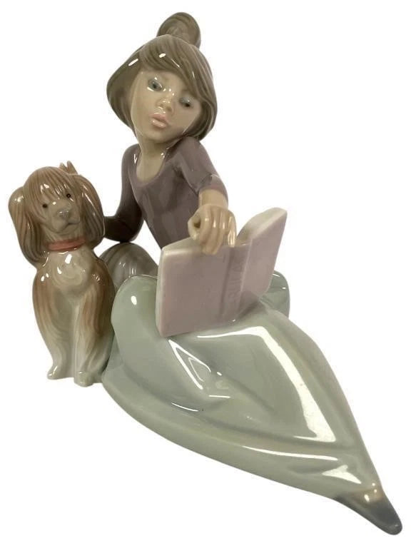 Lladro  Vintage Limited Edition A Lesson Shared 5475