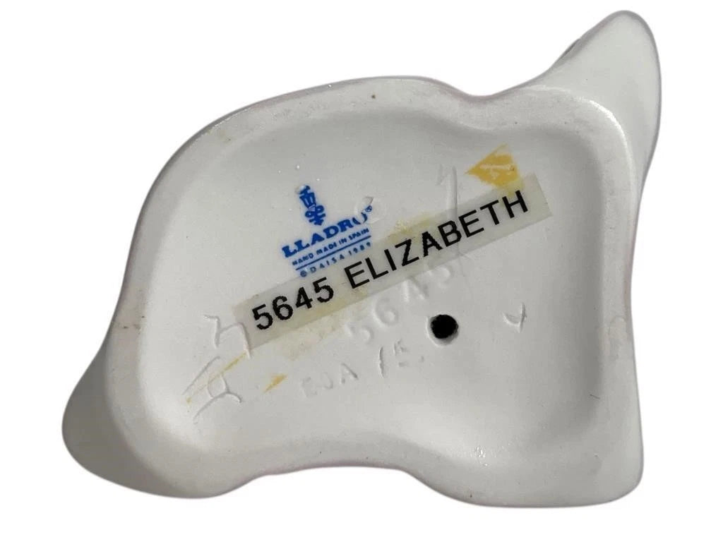 Lladro Vintage Limited Edition  Porcelain Figurine Elizabeth Figurine #5654