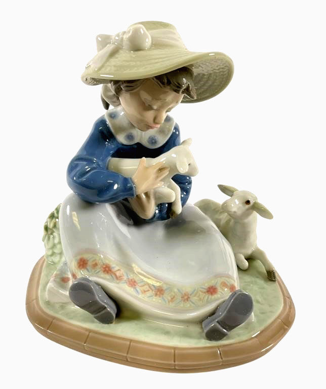 LLADRO LAMBKINS 1988-93 PORCELAIN FIGURINE  5469G