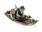 Lladro Limited Edition Porcelain Grandparents  Fishing with Gramps model #5215