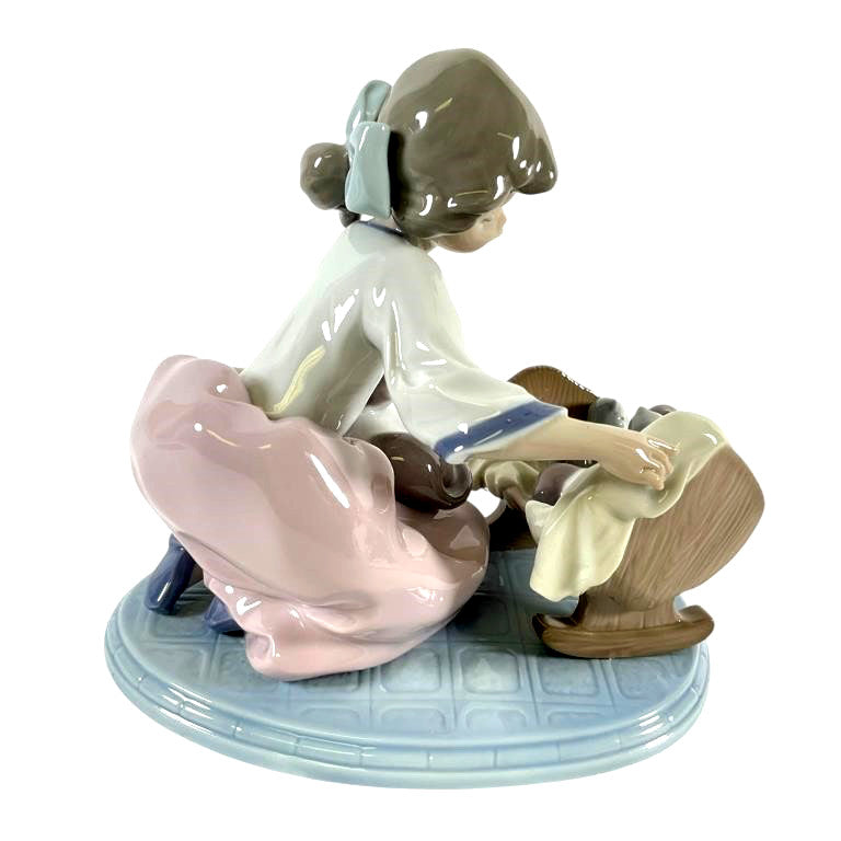 LLADRO A CRADLE OF KITTENS 1991-97 PORCELAIN FIGURINE  5784G