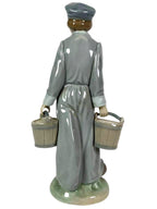 LLADRO BOY WITH PAILS 1972-88 PORCELAIN FIGURINE  4811G