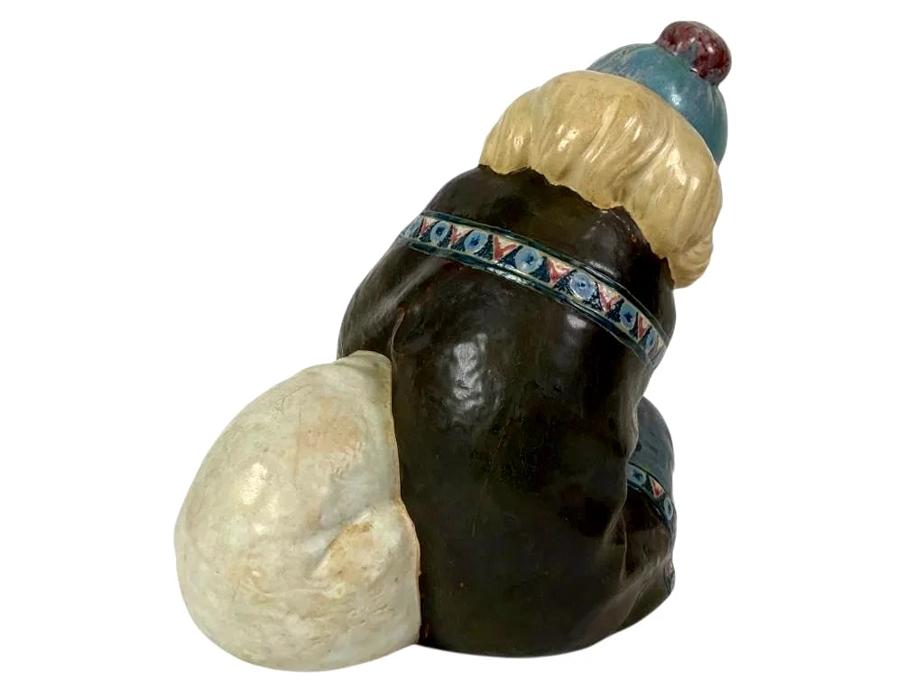 Lladro  Vintage Limited Edition Eskimo Playing #2097