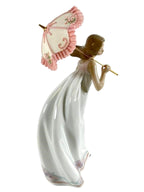 Lladro Afternoon Promenade  7636 Porcelain Figurine