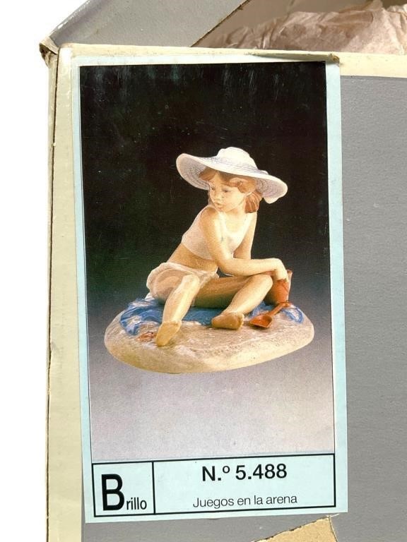 LLADRO RETIRED: 1993 SANDCASTLES