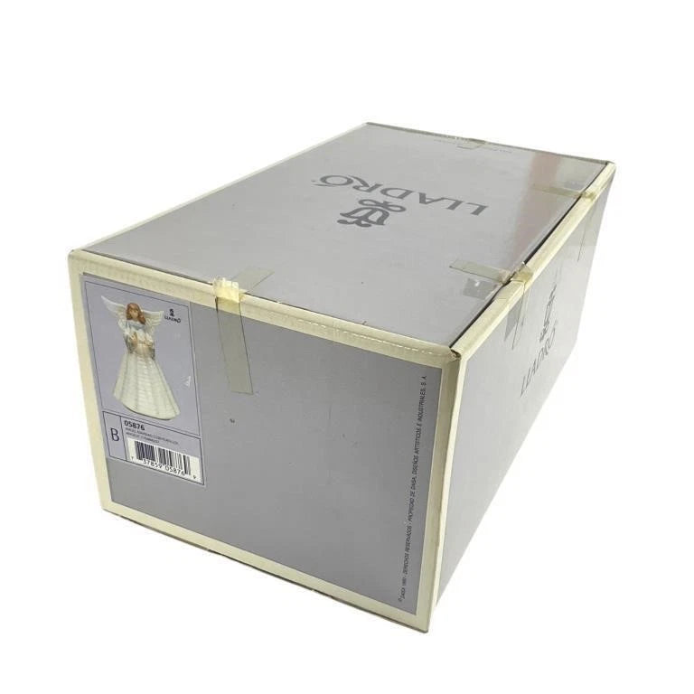 Lladro  Vintage Limited Edition Porcelain Angelic Cymbalist  5876