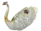 LLADRO WHITE SWAN WITH FLOWERS PORCELAIN FIGURINE  6499.