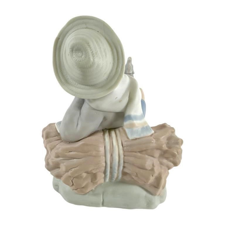 LLADRO SHEPHERD WITH BIRD 1970-85 PORCELAIN FIGURINE  4730G