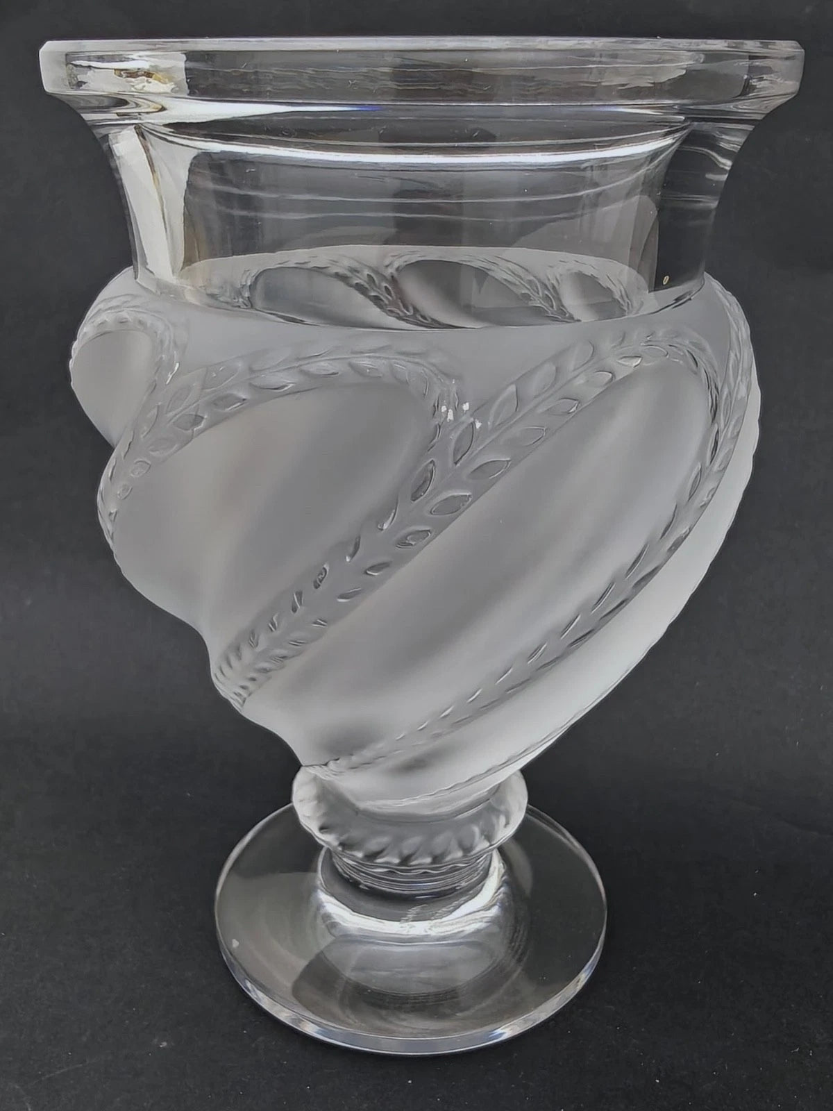 Rene Lalique (1860–1945)   Ermenonville  vase Creation 1927