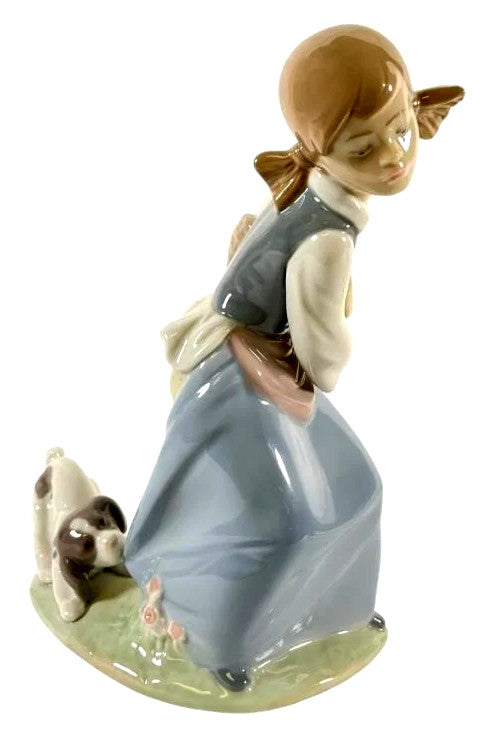 LLADRO NAUGHTY DOG 1978-95 PORCELAIN FIGURINE  4982G