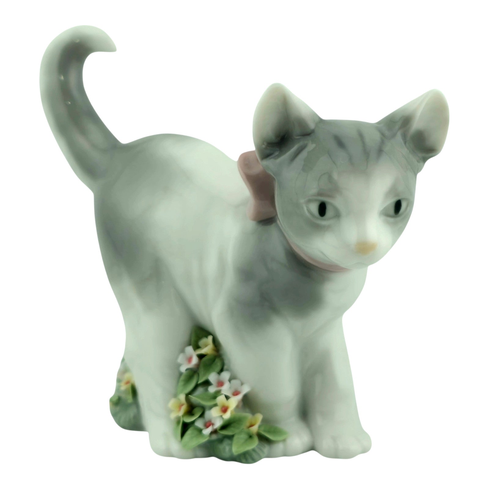 LLADRO #6568 KITTEN PATROL Gatito Revoltoso CAT FIGURINE RETIRED in 2002
