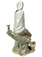 LLADRO NEW SHEPHERDESS 1969-85 PORCELAIN FIGURINE  4576G